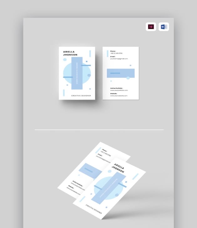Free Microsoft Word Business Card Templates (Printable 2022)